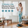 New MERACH Mini Stepper Exercise Equipment with Resistance Bands for Full Body - 2 of 4