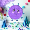 Blue Panda Round Purple Small Pinata for Stay at Home Party - 2 of 4