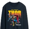 Men's - Marvel - Thor Pixelated Long Sleeve Graphic T-Shirt - 2 of 4