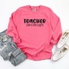 Simply Sage Market Women's Teacher Live Love Learn Long Sleeve Garment Dyed Tee - 3 of 3