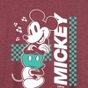 Women's - Disney - Mickey & Friends Lightweight French Terry Wide Neck Long Sleeve Shirt - 2 of 4