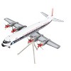 Lockheed L-188 Electra Commercial Aircraft White w/Blue Stripes "Gemini 200" Series 1/200 Diecast Model Airplane by GeminiJets - 2 of 3