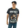Dragon Ball Super Oversized Universe 7 Goku Crew Neck Short Sleeve Men's Black T-shirt - 3 of 3