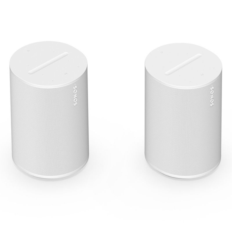 Sonos Era 100 Voice-Controlled Wireless Smart Speakers with Bluetooth, Trueplay Acoustic Tuning Technology, & Alexa Built-In - Pair, 1 of 16