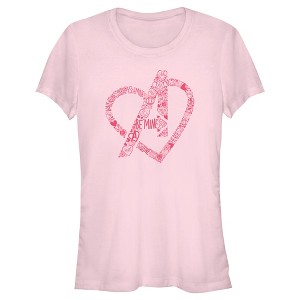 Junior's Women Marvel Avengers Be Mine T-Shirt - 1 of 4