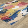Oriental Weavers Sumter SUM09 Blue/ Gold Indoor Area Rug - 3'6" x 5'6" - 3 of 4