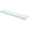 vidaXL Shelf Panel Glass Clear 35.4"x11.8" - 4 of 4