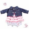 Gotz Vacanze Baby Combo Doll Clothing 3-Piece Accessory Set Baby Dolls fits 13" - 4 of 4