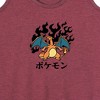 Women's - Pokémon - Charizard Flash Fire Graphic Racerback Tank - 2 of 4