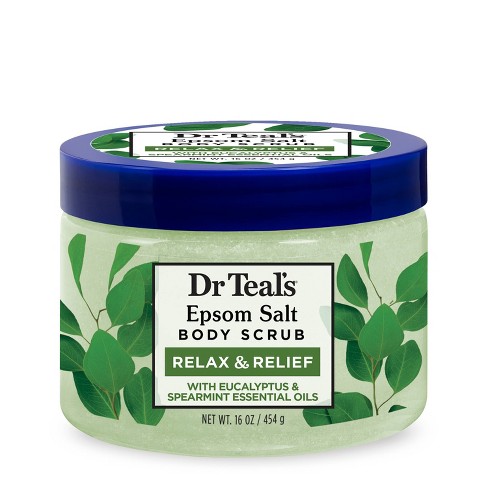 Dr Teal's Shea Sugar Body Scrub, Cannabis Sativa Hemp Seed Oil with  Essential Oils, 19 oz. 