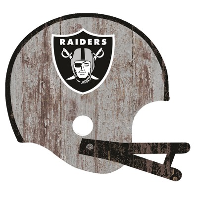 NFL Fan Creations Distressed Helmet Cutout Sign