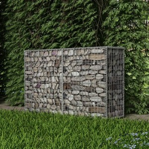 vidaXL Gabion Basket Galvanised Steel 59Inchx19.7Inchx39.4Inch - 1 of 4