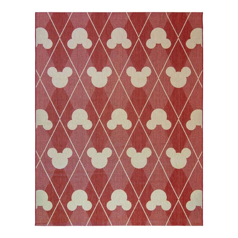 Mickey Mouse Argyle Oasis Outdoor Rug, 1 of 5