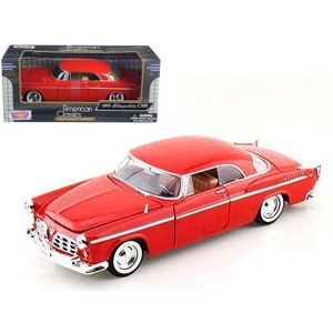 1955 Chrysler C300 Red 1/24 Diecast Model Car by Motormax - 1 of 3