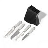 Dura Culina® Eco-Cut 5-Piece Knife Set with Block - 3 of 4