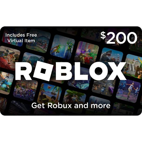 Roblox Roblox $200 Gift Card (Email Delivery) 