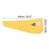 Unique Bargains Women Soft Flowers Hair Towel 1 Pc - 2 of 3