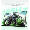 UPERFECT 24.5 inch 165Hz Portable Monitor 1440P QHD USB C & HDMI for Laptop/PS5/Xbox/PS4/PS5/Gaming - 4 of 4