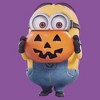Girls Despicable Me Dave Trick or Treat Pumpkin Bucket T Shirt - 2 of 4