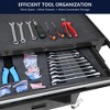 Ridstar 26 in. H Multifunctional 4-Drawer Tool Storage Cabinet with Wheels-Black - 4 of 4