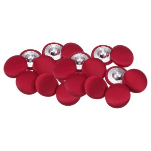 Unique Bargains Cloth Covered Aluminum Sewing Buttons 20 Pcs - 1 of 4