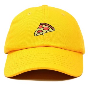 Dalix Pizza Embroidered Mens Cotton Dad Adjustable Hat Baseball Cap Mens - 1 of 4