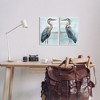 Stupell Industries Detailed Heron Bird Duo 2pc Wall Plaque Art Set - 2 of 4