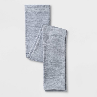Girls' Marled Fleece Lined Footless 