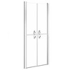 VidaXL Shower Door Clear ESG 35.8 in.x74.8 in. - 2 of 4