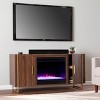 Dashton Color Changing Fireplace with Media Storage - FC1138156 - Brown - SEI - 3 of 4