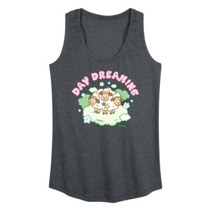 Women's - Disney - Day Dreaming Sheep Graphic Racerback Tank - 1 of 4