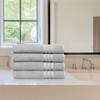 Linum Home Textiles 100% Turkish Cotton Denzi Bath Towels (Set of 4) - 3 of 4