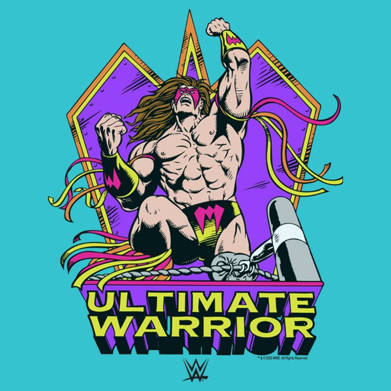Girl's WWE Ultimate Warrior Comic T-Shirt, 2 of 5