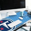 NFL Tennessee Titans Logo Series 31.5" x 12" Desk Pad: Polypropylene Desk Protector - 3 of 3