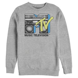 Men's MTV Retro Stereo Logo Sweatshirt - 1 of 3