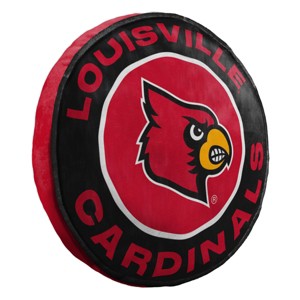 15" NCAA Louisville Cardinals Cloud Pillow: Sports Team Logo Plush - 1 of 4