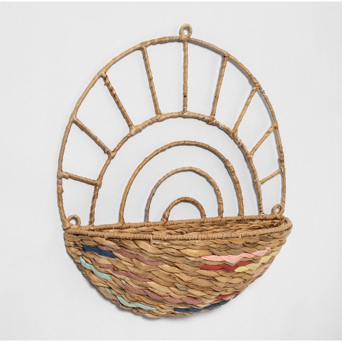 Adirondack Hanging Woven D�cor Basket