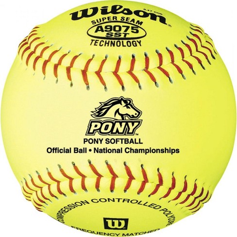 Wilson 11 Pony League Fastpitch Softball (dozen) : Target