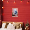 Stupell Industries Trendy Glam Christmas Floating Frame Canvas Art - 3 of 4