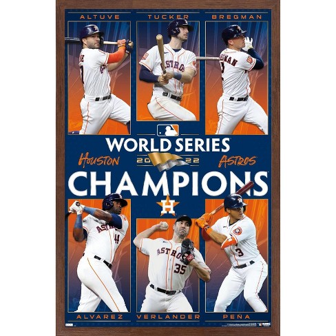 Atlanta Braves 2021 World Series Champions 24'' x 36'' Framed Poster 