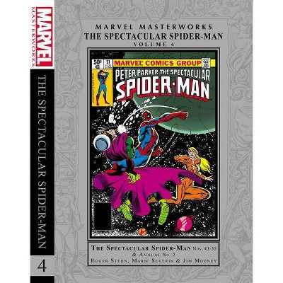 Marvel Masterworks: The Spectacular Spider-Man Vol. 4 - by  Roger Stern & Marv Wolfman & Ralph Macchio & Bill Mantlo (Hardcover)