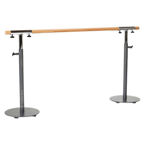 Costway 4ft Portable Double Freestanding Ballet Barre Dancing