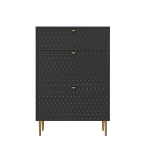 CLIHOME 24 Pair Entryway Shoe Storage Organizer Cabinet Flip Drawers Closet Shoe Rack Shelf Organizer - 1 of 4