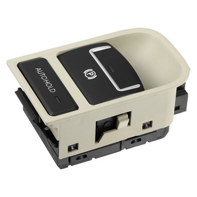 Unique Bargains Car Hand Brake Button Parking Switchs for Volkswagen Tiguan 09-18 5N0927225A Beige