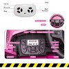 12V Kids Ride-On Truck, Electric Vehicle for Toddlers, Remote Control, MP3/Bluetooth, LED Lights, Spring Suspension, Ride-On Toy for Boys Girls - 4 of 4
