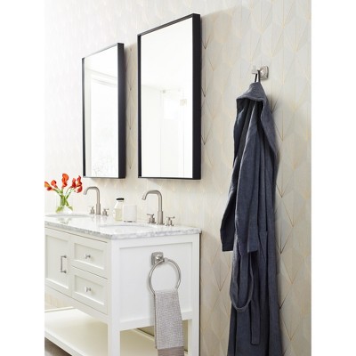 Brushed Nickel Stature Wall Mounted Robe Hook