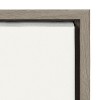 Kate and Laurel Sylvie Tropical Beach Scene Framed Canvas by The Creative Bunch Studio, 18x24, Gray - 3 of 4