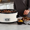 Crock Pot 6qt Cook and Carry Programmable Slow Cooker - Hearth & Hand™ with Magnolia - image 3 of 4
