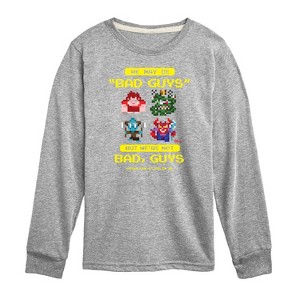 Boys' - Disney - Bad Guys But Not Bad, Guys Long Sleeve Graphic T-Shirt - 1 of 3