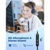 iClever Kids Headphones with Cord, 85/94dB Safe Volume Tech, Bending Resistance Durable, Foldable, Stereo Sound 3.5mm Jack Wired Headphones for Kids - 2 of 4